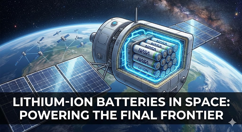 Lithium-Ion Batteries in Space: Benefits, Risks, and Why NASA Uses Them